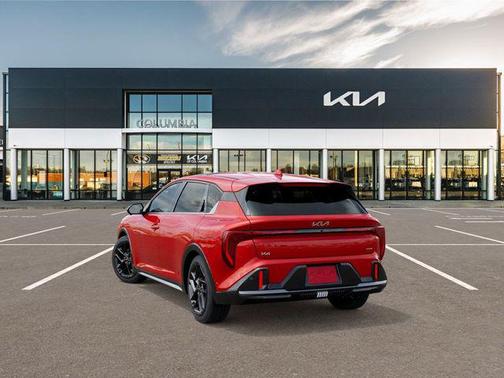 Currant Red 2026 Kia K4 GT-Line Turbo