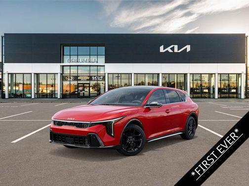 Currant Red 2026 Kia K4 GT-Line Turbo