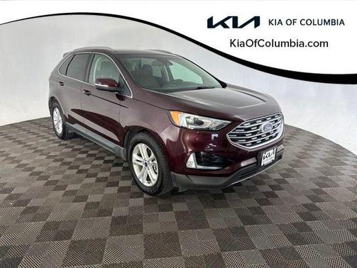 Burgundy Velvet Metallic Tinted Clearcoat 2020 Ford Edge SEL