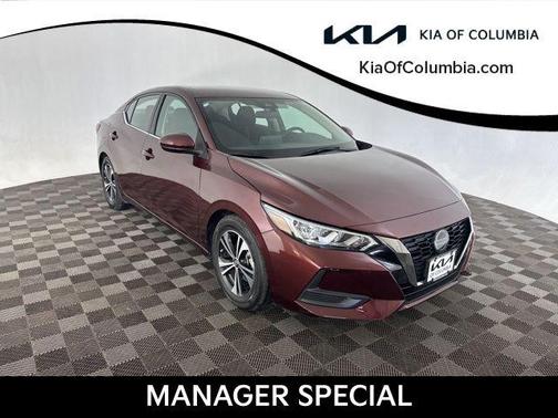 Rosewood Metallic 2023 Nissan Sentra SV