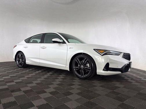 Platinum White Pearl 2024 Acura Integra A-SPEC Technology
