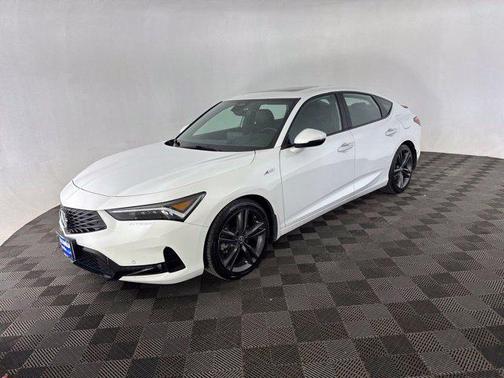 Platinum White Pearl 2024 Acura Integra A-SPEC Technology