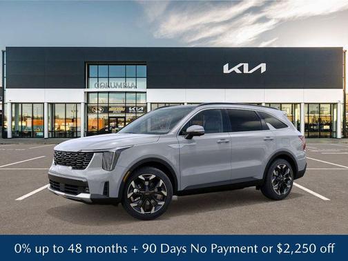 Wolf Gray 2026 Kia Sorento SX