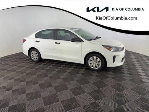 Clear White 2018 Kia Rio LX