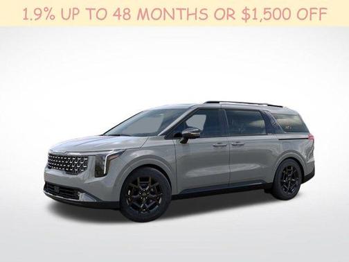 Ceramic Silver 2026 Kia Carnival SX