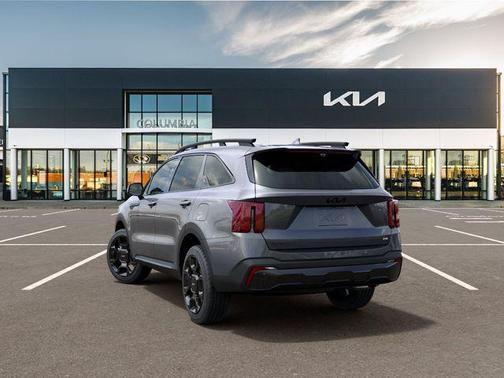 Steel Gray 2026 Kia Sorento Hybrid SX Prestige