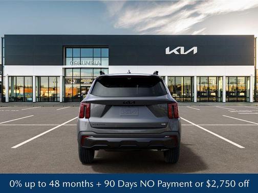Steel Gray 2026 Kia Sorento Hybrid SX Prestige