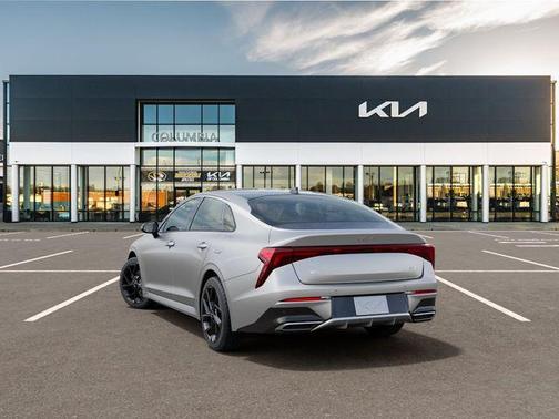 Steel Matte Gray 2026 Kia K5 GT-Line FWD