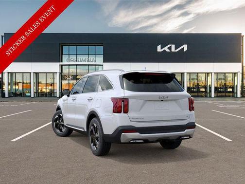 Snow White Pearl 2026 Kia Sorento Hybrid EX