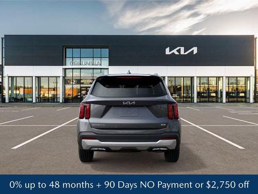 Steel Gray 2026 Kia Sorento Hybrid EX