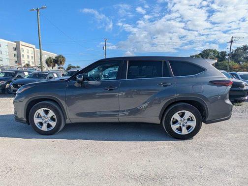 Magnetic Gray Metallic 2025 Toyota Highlander LE
