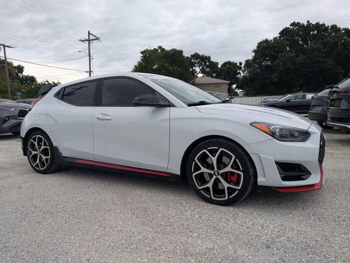 Chalk White 2020 Hyundai Veloster N N