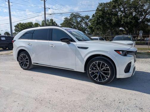 Rhodium White Premium 2025 Mazda CX-70 3.3 Turbo S Premium Plus