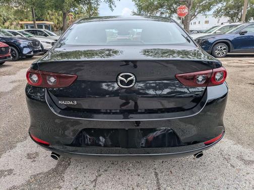 Jet Black Mica 2026 Mazda Mazda3 FWD w/Preferred Package