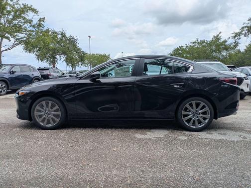 Jet Black Mica 2026 Mazda Mazda3 FWD w/Preferred Package