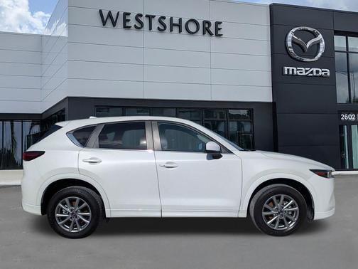 Rhodium White Metallic 2024 Mazda CX-5 2.5 S Select Package
