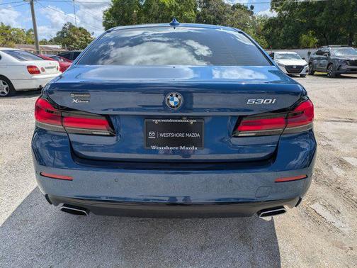 Phytonic Blue Metallic 2021 BMW 530 xDrive