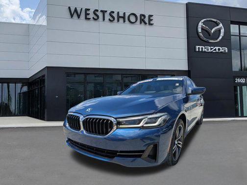 Phytonic Blue Metallic 2021 BMW 530 xDrive