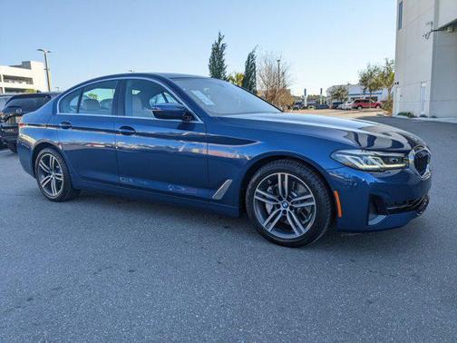Phytonic Blue Metallic 2021 BMW 530 xDrive