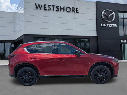 Soul Red Crystal Metallic 2025 Mazda CX-5 2.5 Turbo Premium