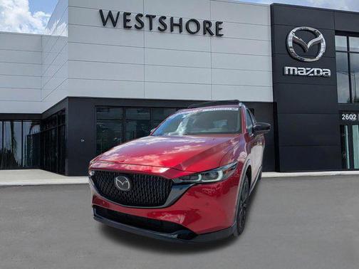Soul Red Crystal Metallic 2025 Mazda CX-5 2.5 Turbo Premium