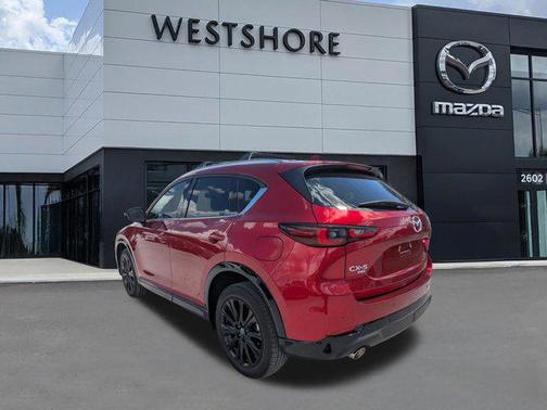Soul Red Crystal Metallic 2025 Mazda CX-5 2.5 Turbo Premium