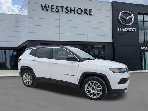 Bright White Clearcoat 2025 Jeep Compass Limited