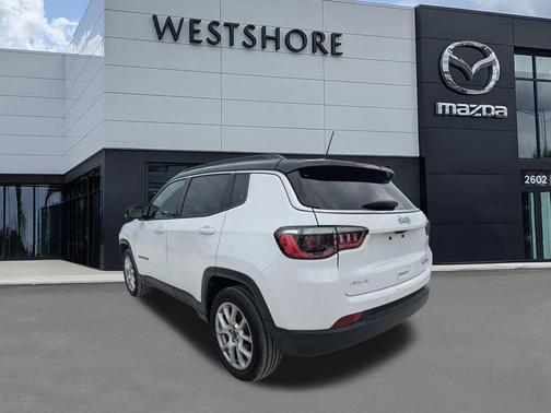 Bright White Clearcoat 2025 Jeep Compass Limited