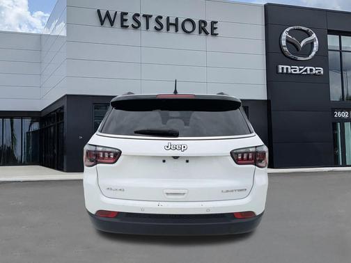 Bright White Clearcoat 2025 Jeep Compass Limited