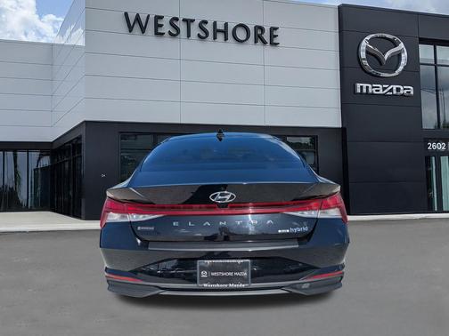 Phantom Black 2022 Hyundai ELANTRA HEV Blue