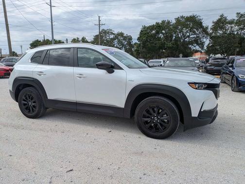 Wind Chill Pearl 2025 Mazda CX-50 Hybrid Preferred Package