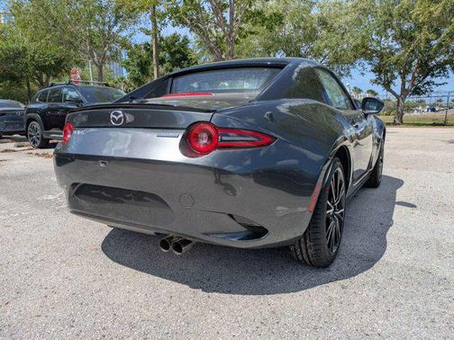 Machine Gray Metallic 2026 Mazda MX-5 Miata RF Grand Touring