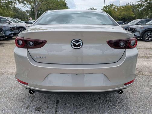 Platinum Quartz Metallic 2026 Mazda Mazda3 FWD w/Preferred Package