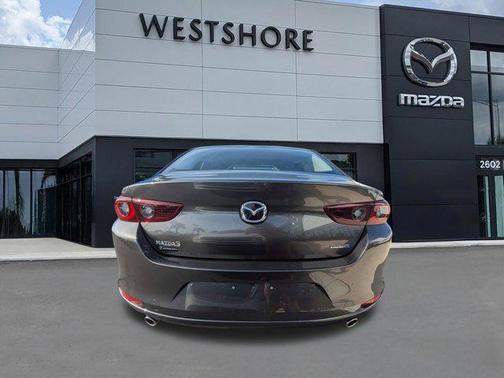 Machine Gray Metallic 2025 Mazda Mazda3 FWD w/Preferred Package