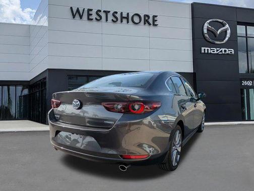 Machine Gray Metallic 2025 Mazda Mazda3 FWD w/Preferred Package