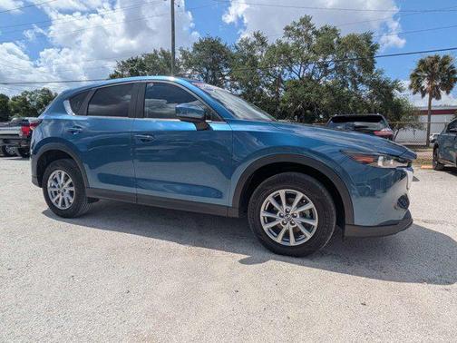 Eternal Blue Mica 2022 Mazda CX-5 2.5 S Preferred Package