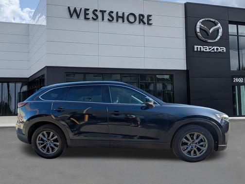 Deep Crystal Blue Mica 2021 Mazda CX-9 Touring