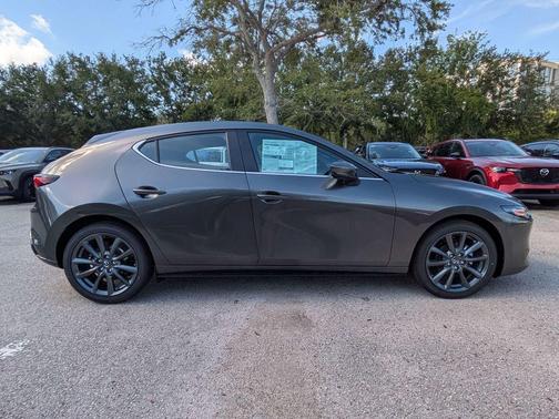 Machine Gray Metallic 2026 Mazda Mazda3 FWD w/Preferred Package