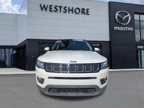 White Clearcoat 2020 Jeep Compass Latitude