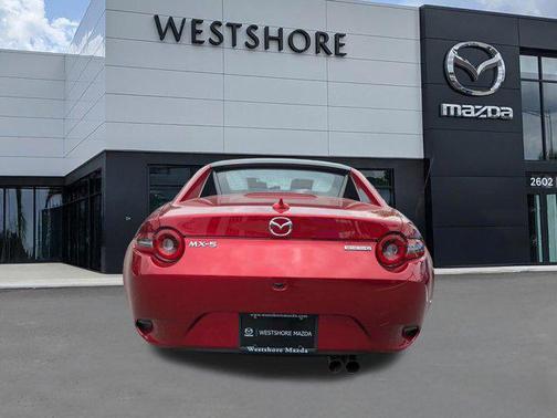 Soul Red Crystal Metallic 2024 Mazda MX-5 Miata RF Grand Touring
