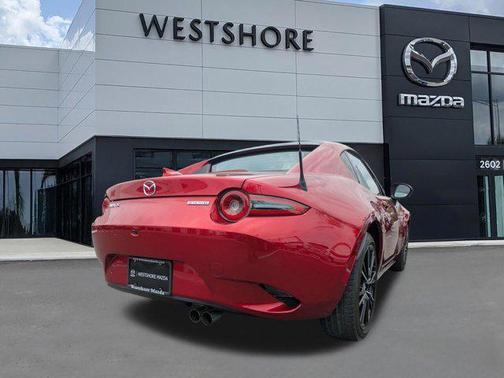 Soul Red Crystal Metallic 2024 Mazda MX-5 Miata RF Grand Touring