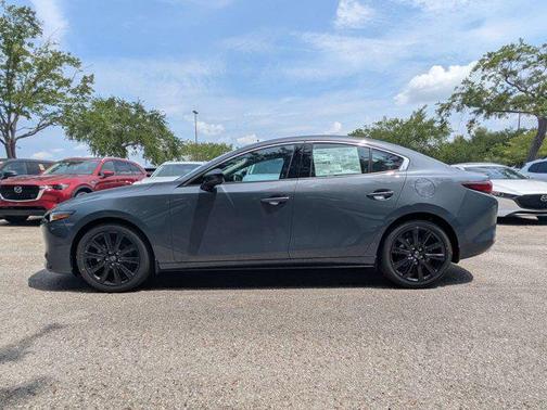 Polymetal Gray Metallic 2026 Mazda Mazda3 2.5 Turbo AWD