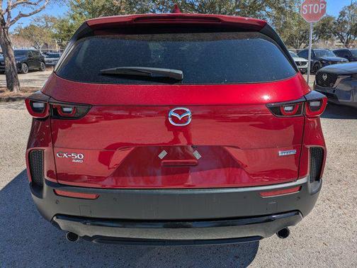 Soul Red Crystal Metallic 2026 Mazda CX-50 Hybrid Premium