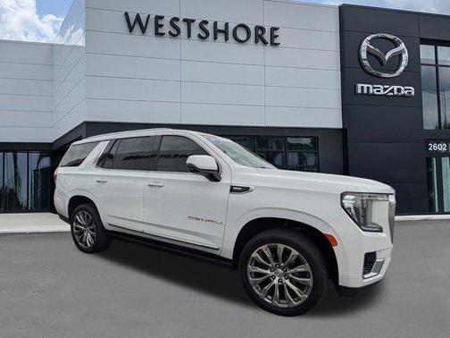 Summit White 2021 GMC Yukon Denali