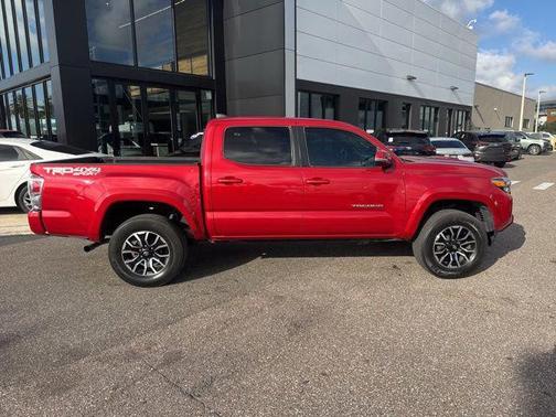 Barcelona Red Metallic 2021 Toyota Tacoma TRD Sport