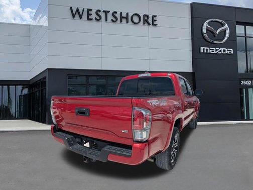 Barcelona Red Metallic 2021 Toyota Tacoma TRD Sport