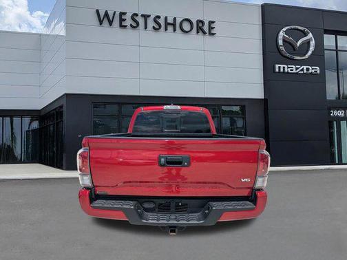 Barcelona Red Metallic 2021 Toyota Tacoma TRD Sport