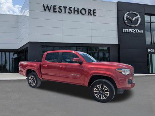 Barcelona Red Metallic 2021 Toyota Tacoma TRD Sport
