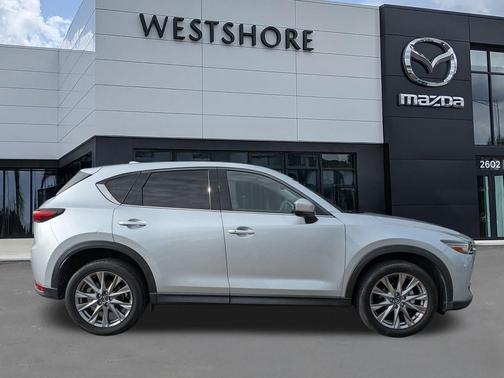 Sonic Silver Metallic 2021 Mazda CX-5 Grand Touring