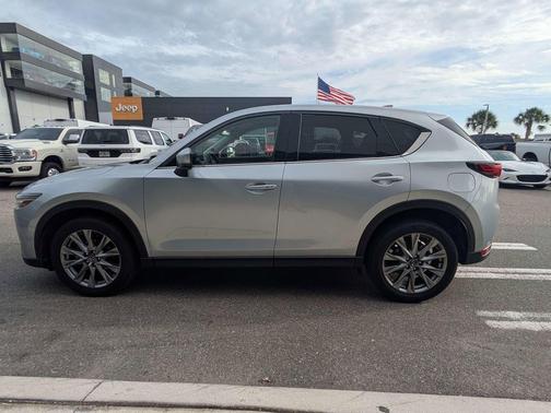 Sonic Silver Metallic 2021 Mazda CX-5 Grand Touring